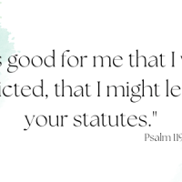 Refined in Affliction